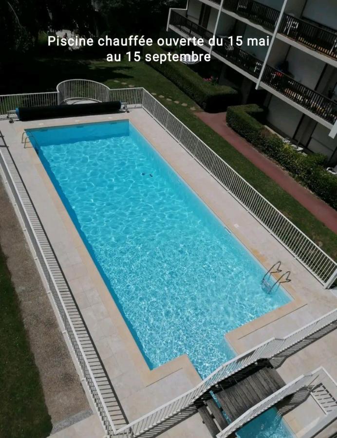 טרוביל-סור-מאר Le Grand Large "Superbe Studio Piscine Chauffee Du 1 Juin Au 15 Septembre" מראה חיצוני תמונה